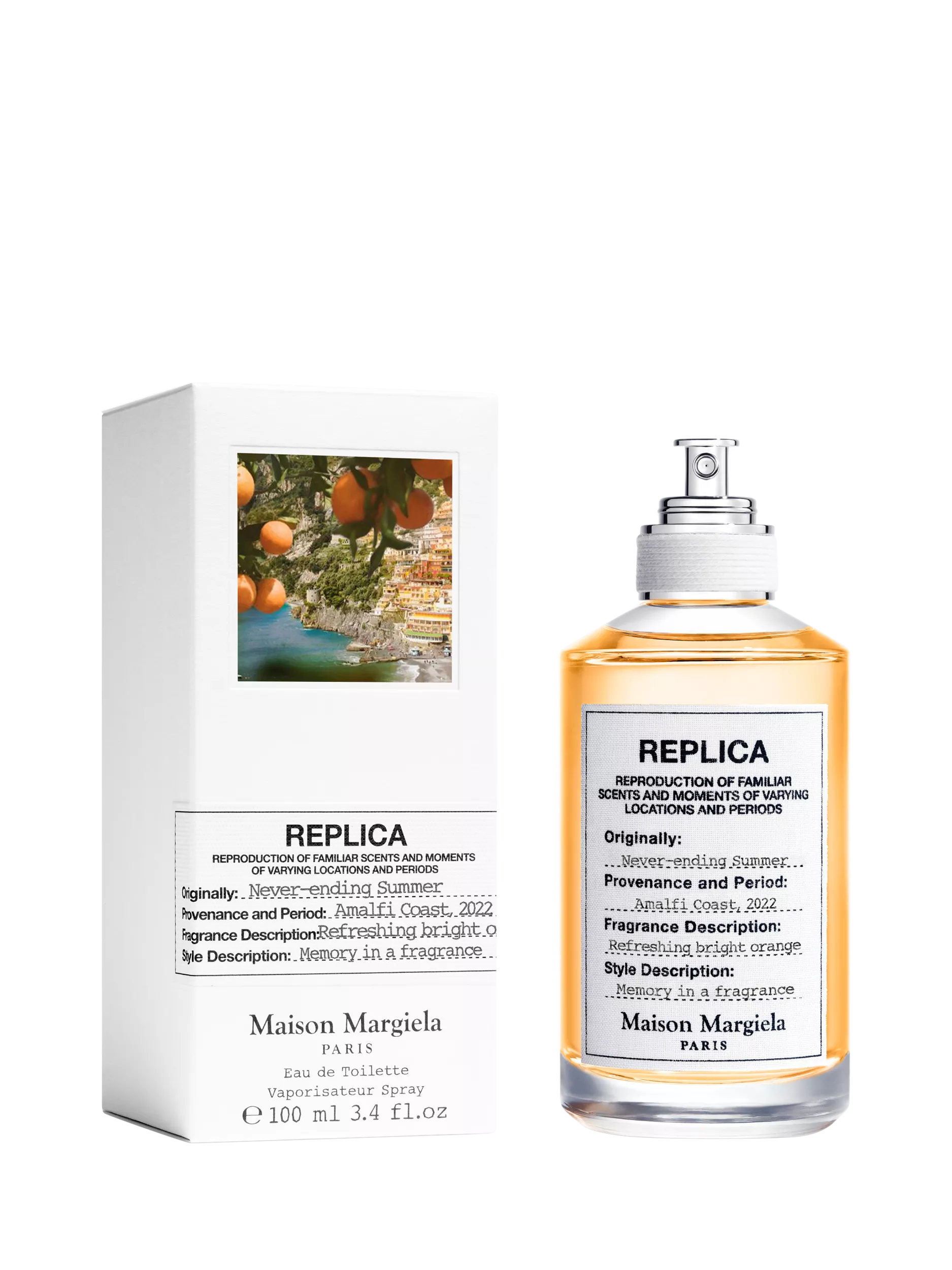 Maison Margiela Never-Ending Summer eau de toilette 100ml, imported from the UK