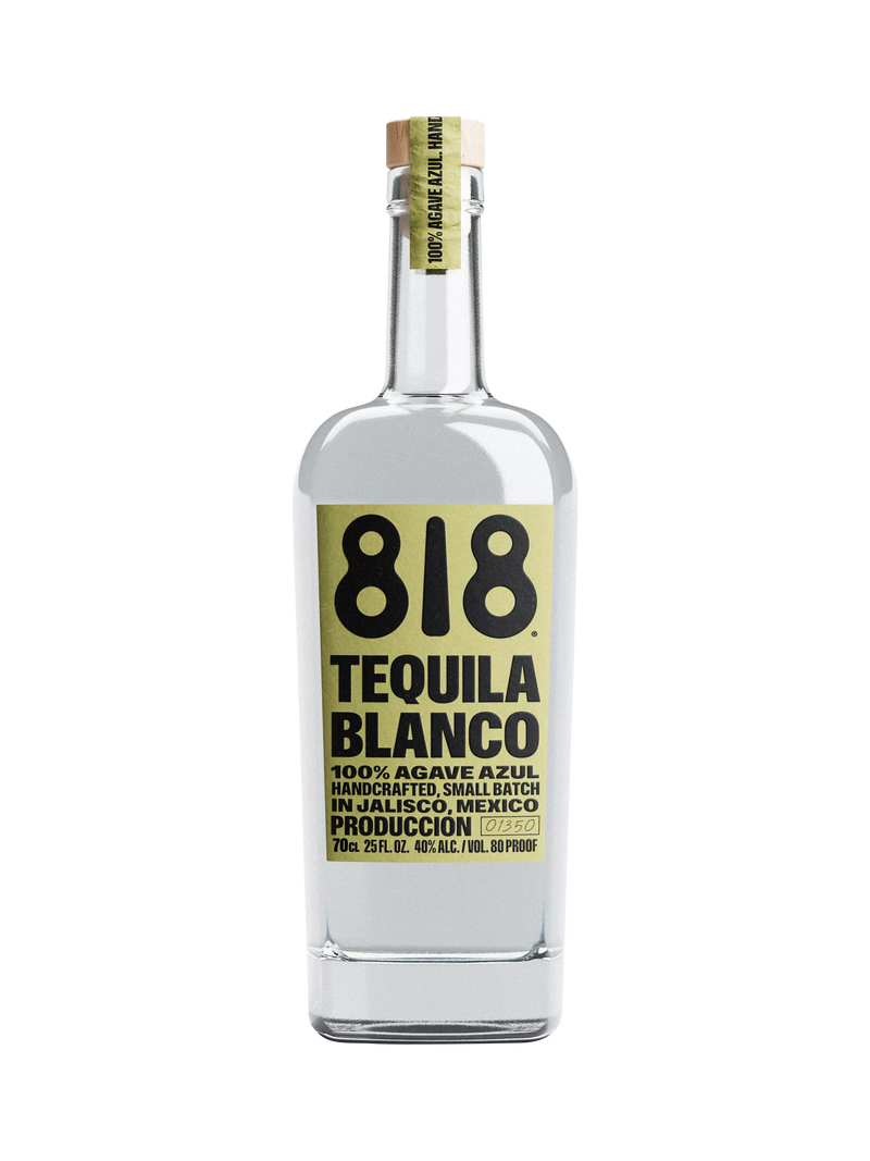 818 Tequila Blanco 70cl, imported from the UK