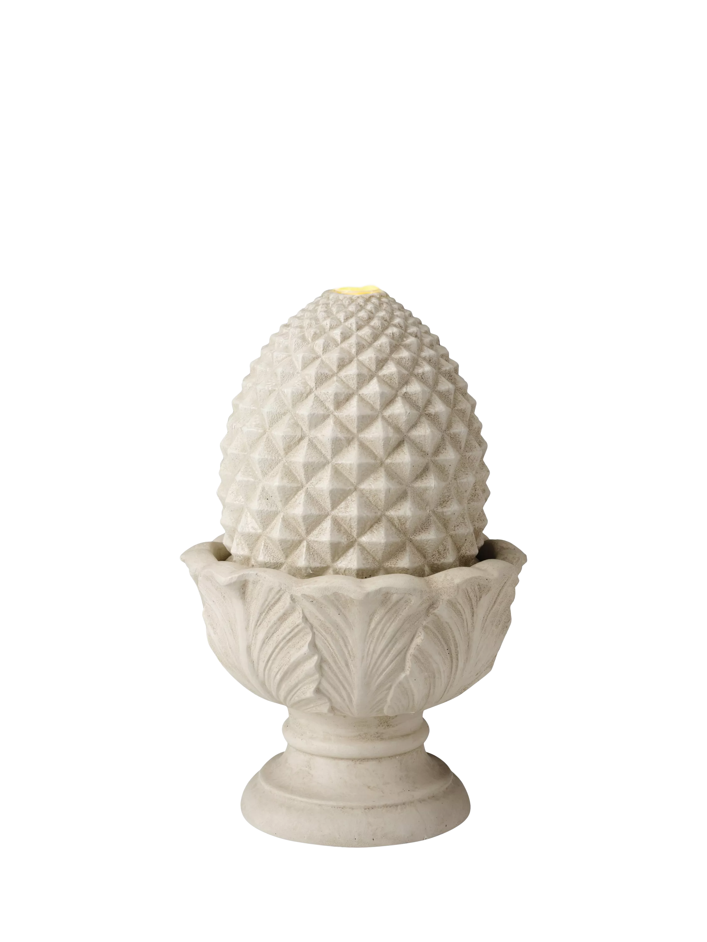 Kaemingk Artichoke LED water feature H53cm, UK version