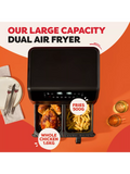 Instant Pot Vortex Dual air fryer 8L, imported from the UK