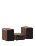 Pure Classic Stereo Mini radio in walnut - British product