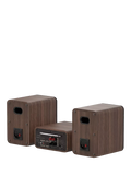 Pure Classic Stereo Mini radio in walnut - British product