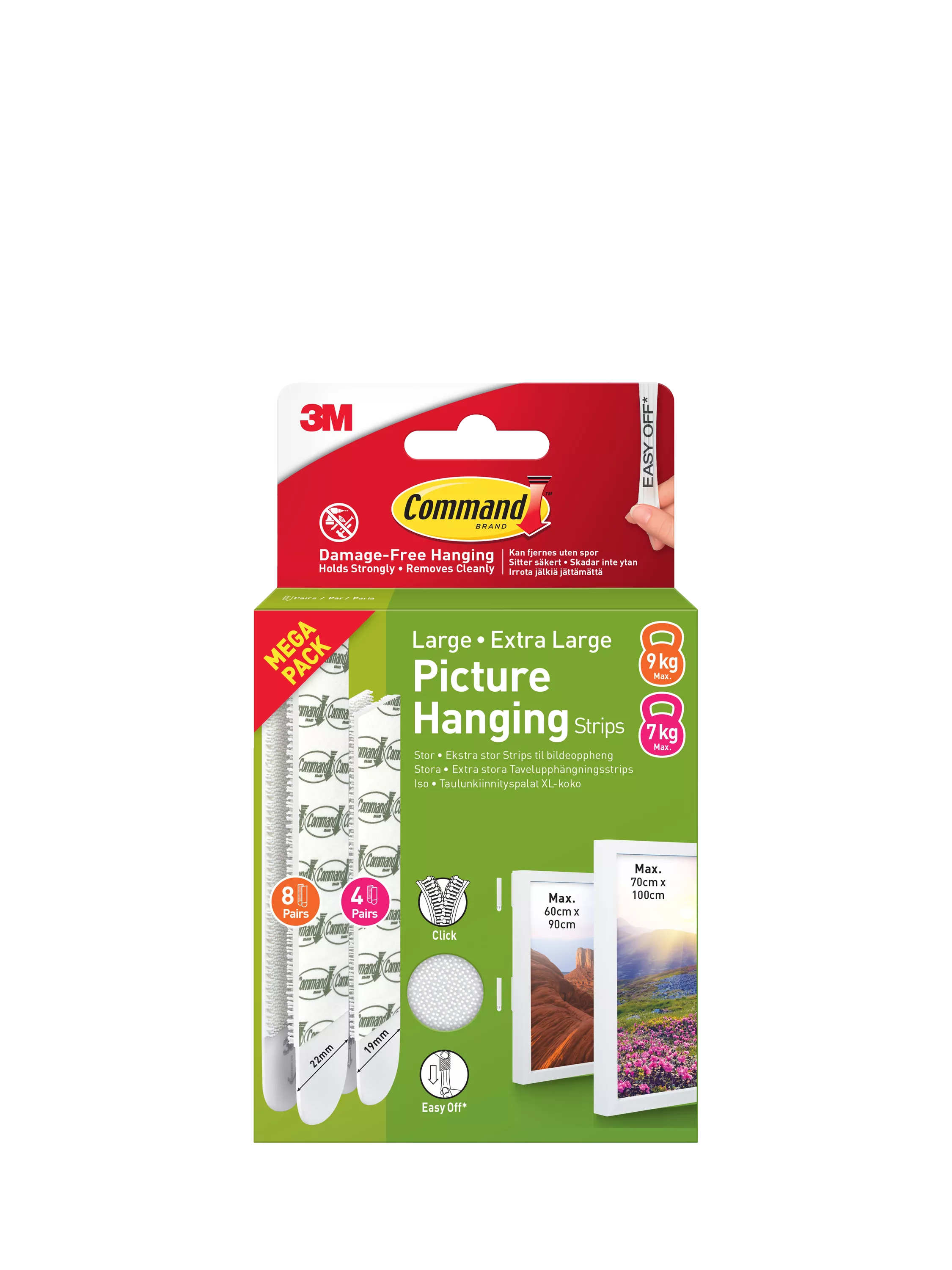 Command picture hanging strips large extra large kit (British brand)