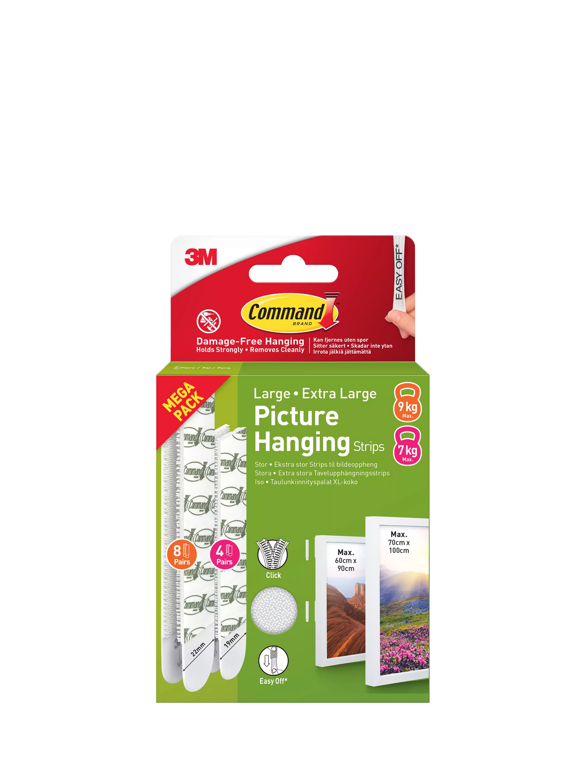 Command picture hanging strips large extra large kit (British brand)
