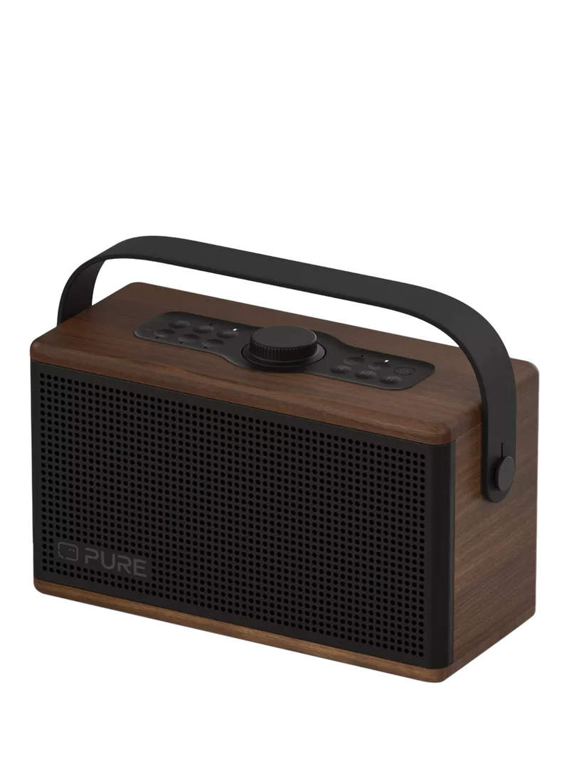 Pure Classic Aura Bluetooth speaker, Walnut (British brand)