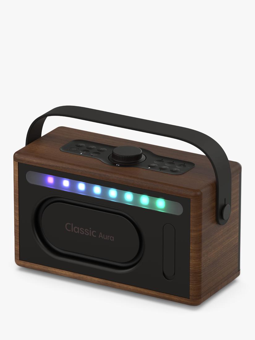 Pure Classic Aura Bluetooth speaker, Walnut (British brand)