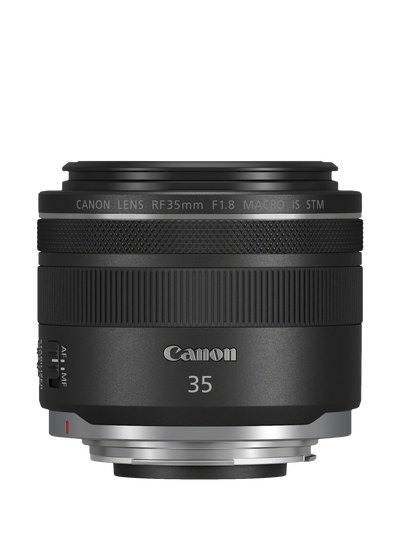 John Lewis Canon RF 35mm f/1.8 IS Macro STM Lens Black- Buy online at McGrocer