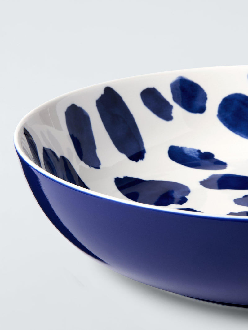 John Lewis Coastal fine china serve bowl 30cm, imported from the UK