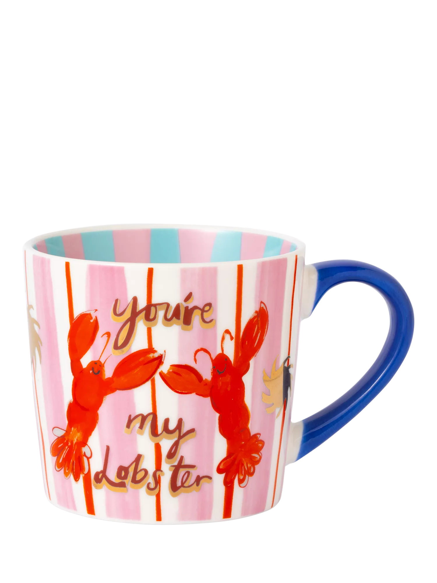Eleanor Bowmer new bone china lobster mug 300ml, imported from the UK