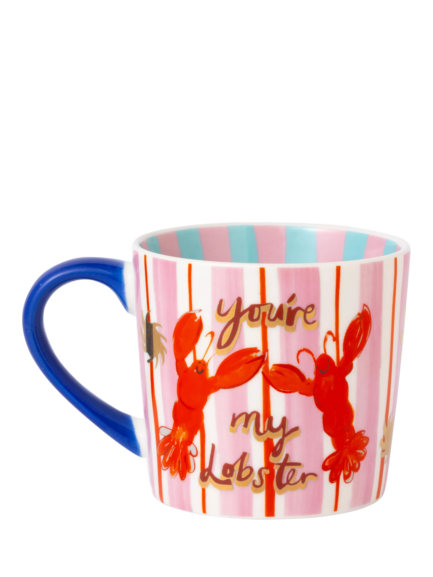 Eleanor Bowmer new bone china lobster mug 300ml, imported from the UK