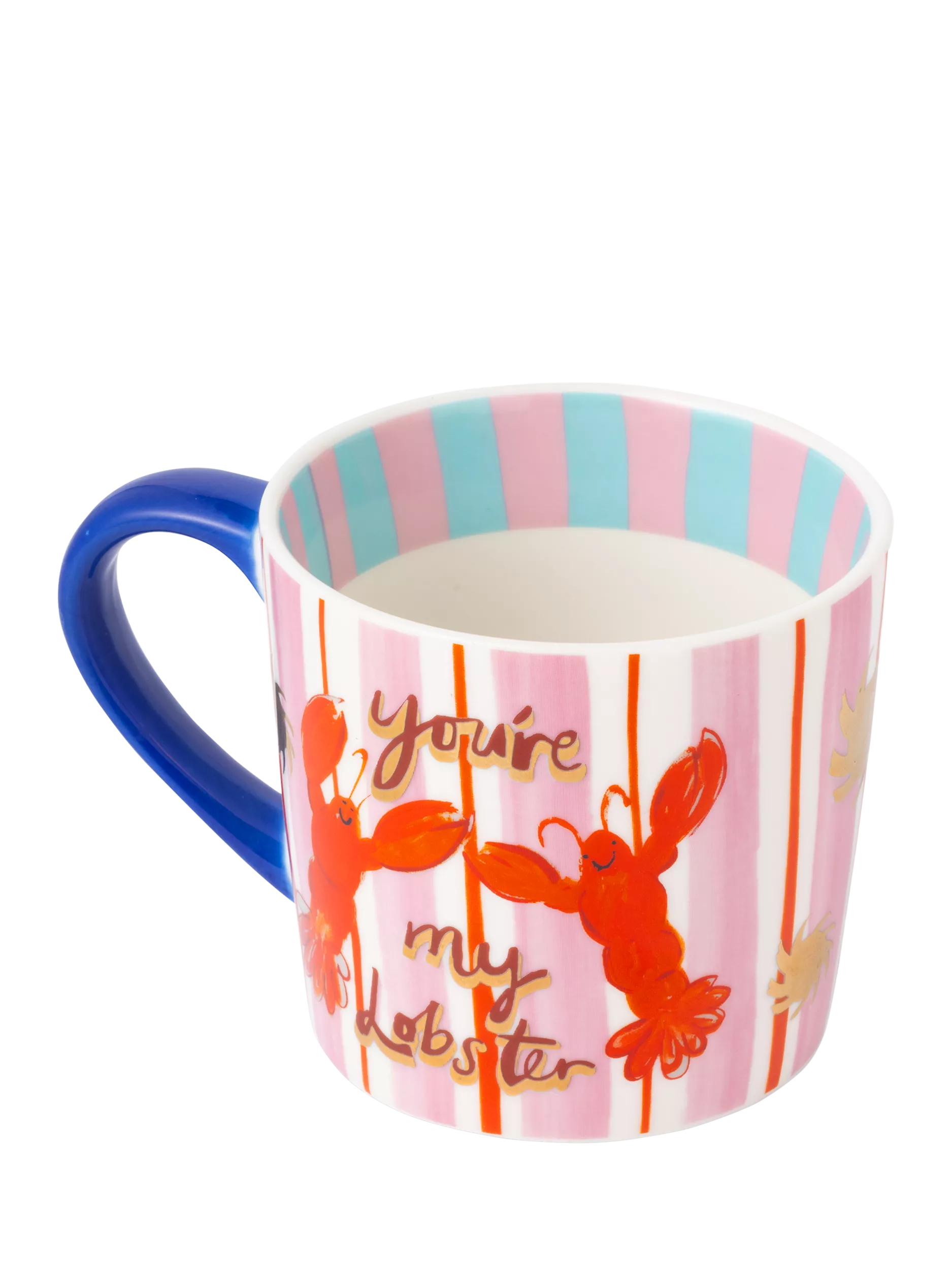 Eleanor Bowmer new bone china lobster mug 300ml, imported from the UK