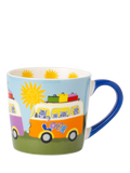 Eleanor Bowmer new bone china mug camper van 300ml - British product