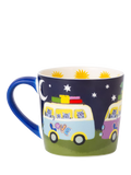 Eleanor Bowmer new bone china mug camper van 300ml - British product