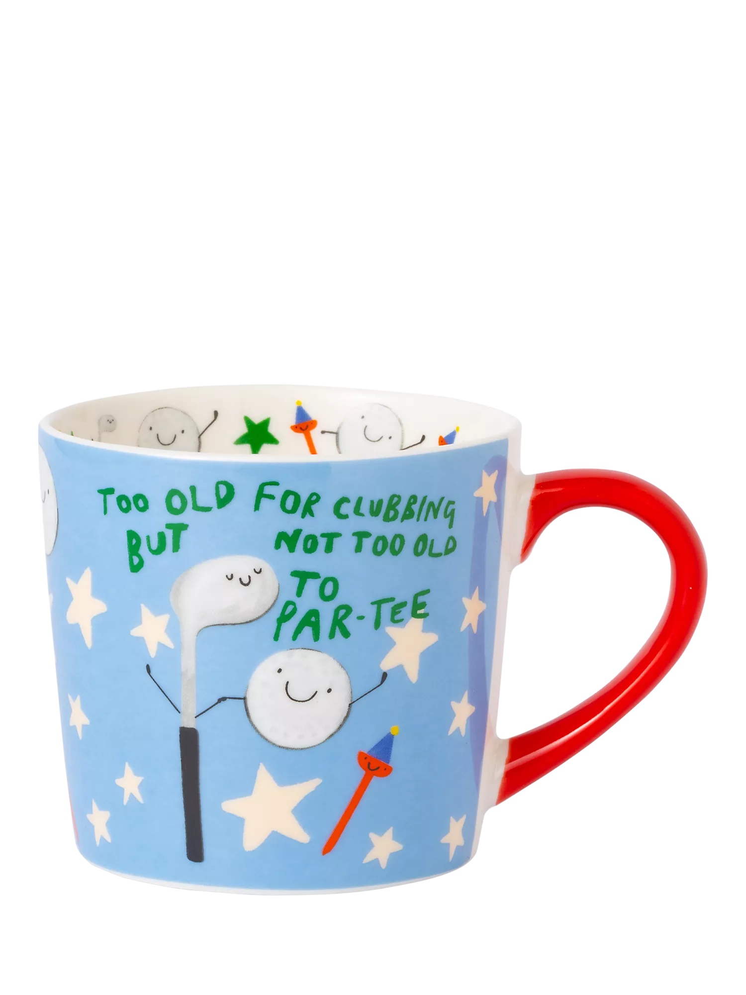 Eleanor Bowmer Too Old for Clubbing mug 300ml (British brand)