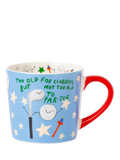 Eleanor Bowmer Too Old for Clubbing mug 300ml (British brand)