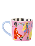 Eleanor Bowmer Girls Rule new bone china mug 300ml - British product