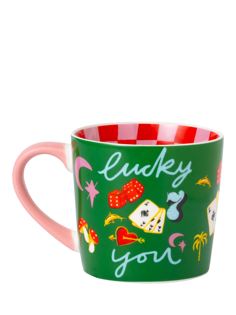 Eleanor Bowmer Lucky You mug 300ml (British brand)