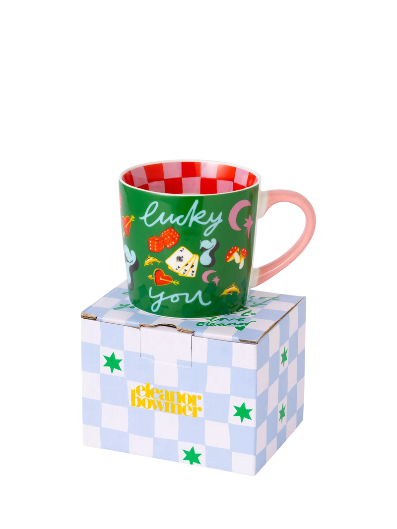 Eleanor Bowmer Lucky You mug 300ml (British brand)