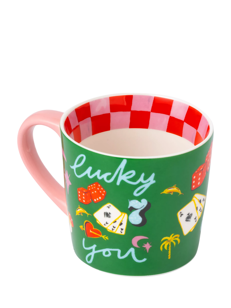 Eleanor Bowmer Lucky You mug 300ml (British brand)