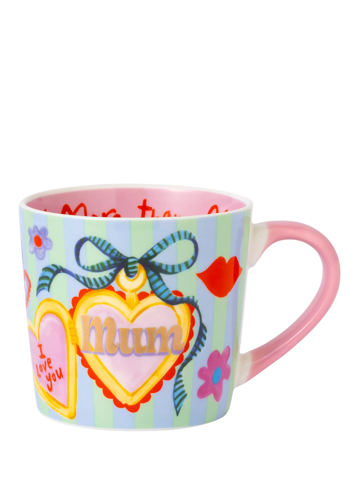 Eleanor Bowmer Mum Charm bone china mug 300ml, UK version