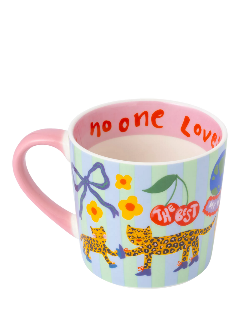 Eleanor Bowmer Mum Charm bone china mug 300ml, UK version