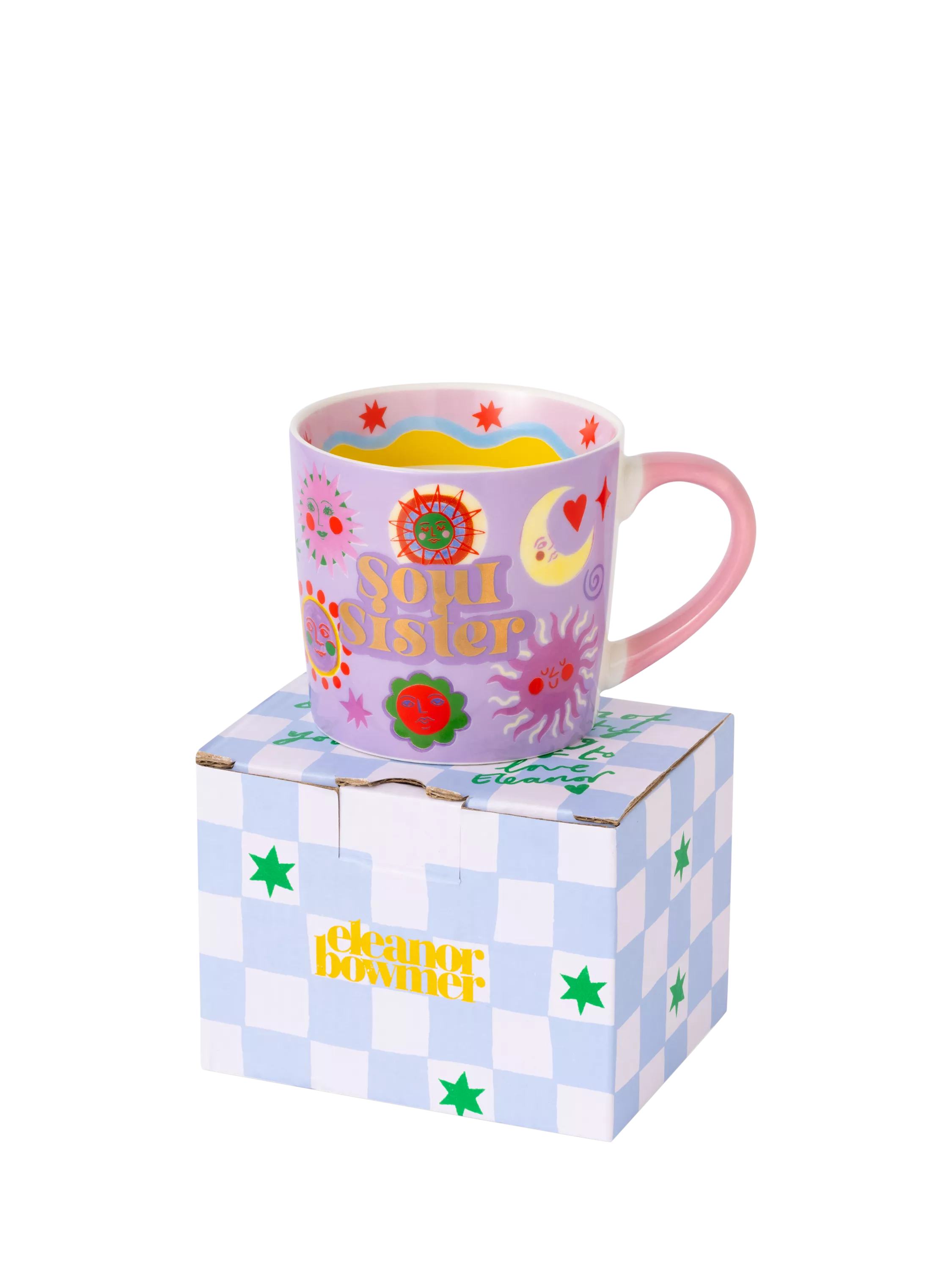 Eleanor Bowmer Soul Sister mug 300ml, imported from the UK