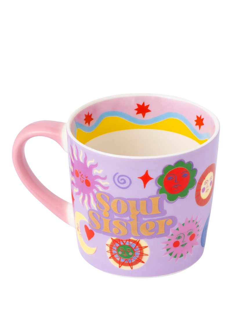 Eleanor Bowmer Soul Sister mug 300ml, imported from the UK
