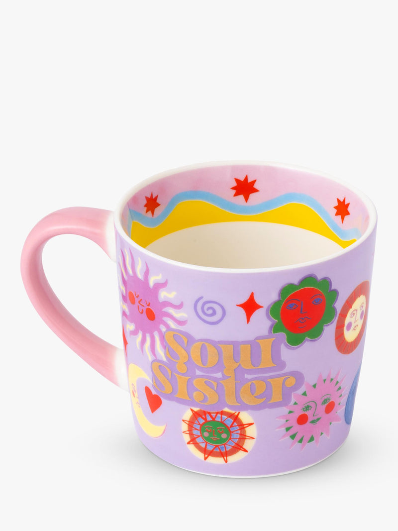 Eleanor Bowmer Soul Sister mug 300ml, imported from the UK