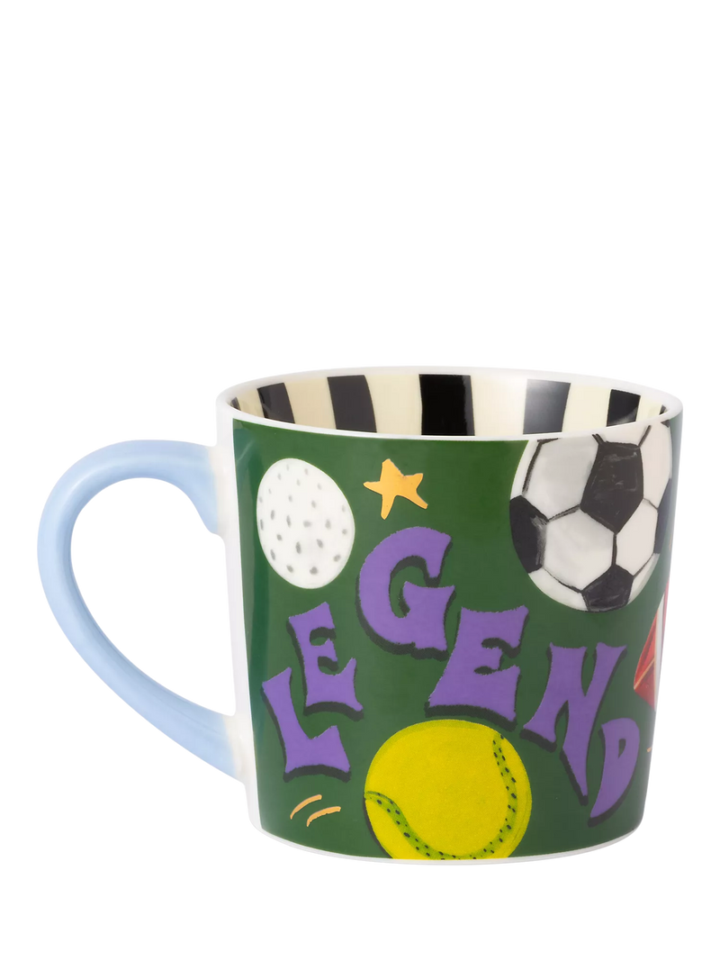 Eleanor Bowmer Sports Legend mug 300ml (British brand)