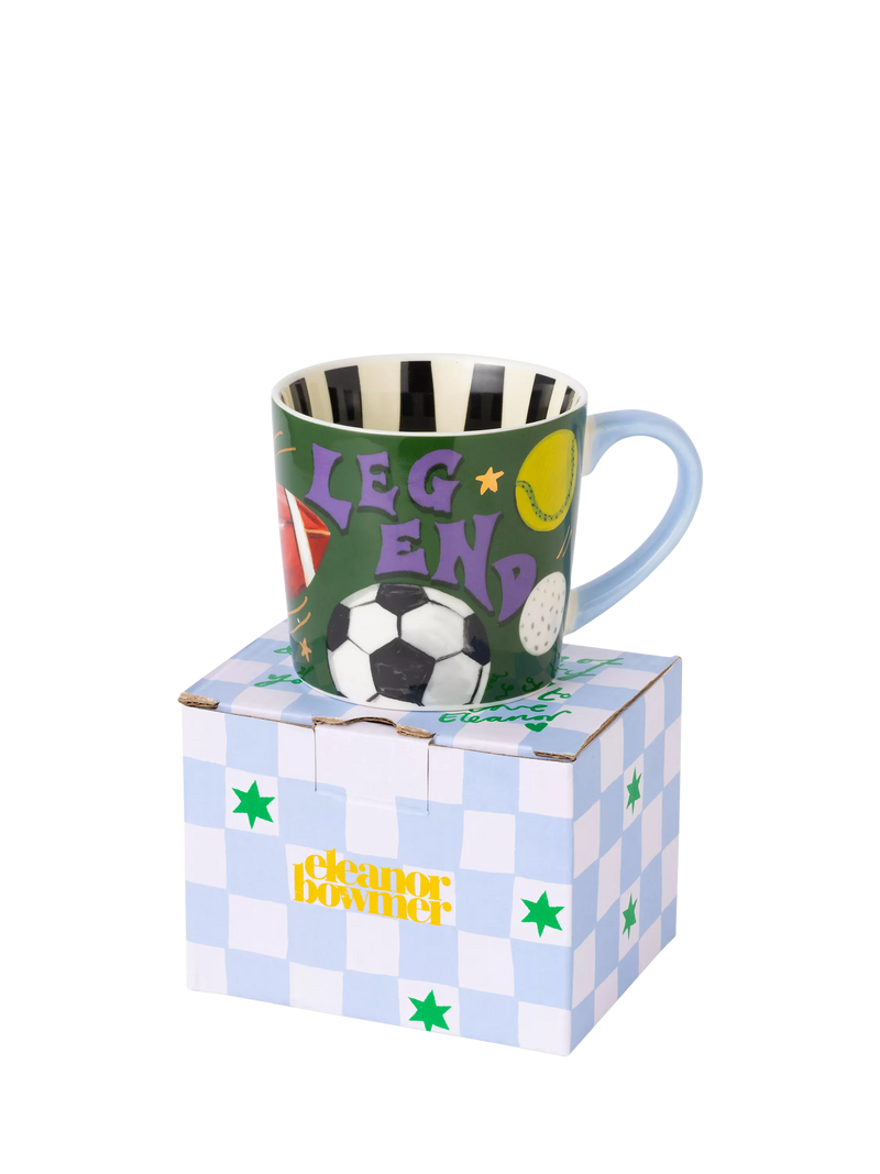 Eleanor Bowmer Sports Legend mug 300ml (British brand)
