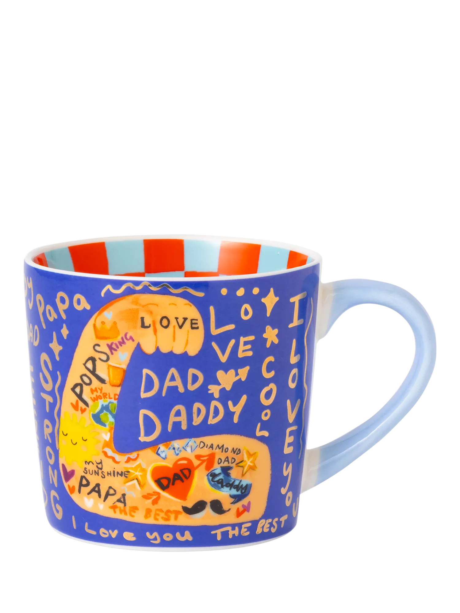Eleanor Bowmer mug Strong Dad 300ml, imported from the UK