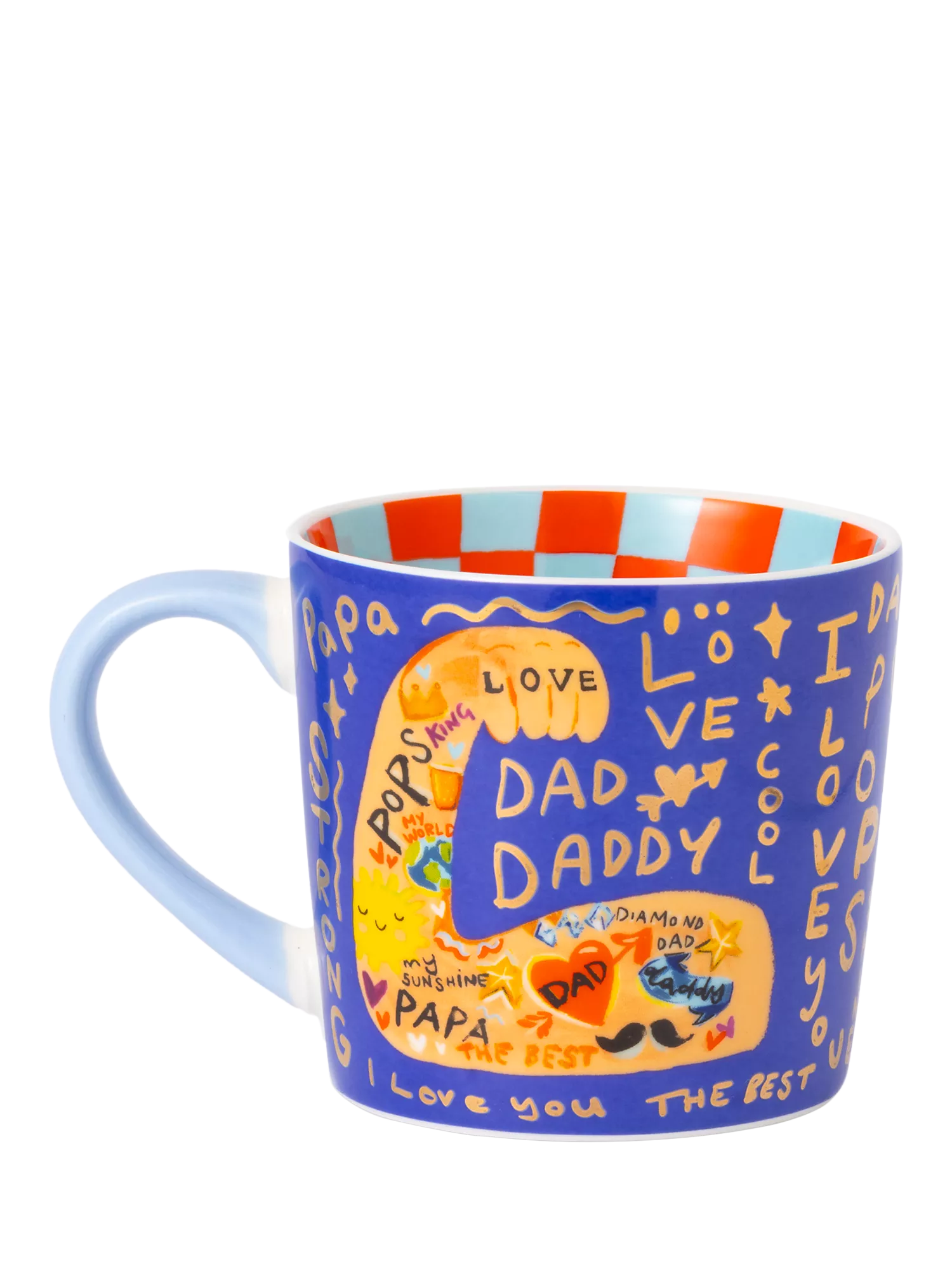Eleanor Bowmer mug Strong Dad 300ml, imported from the UK