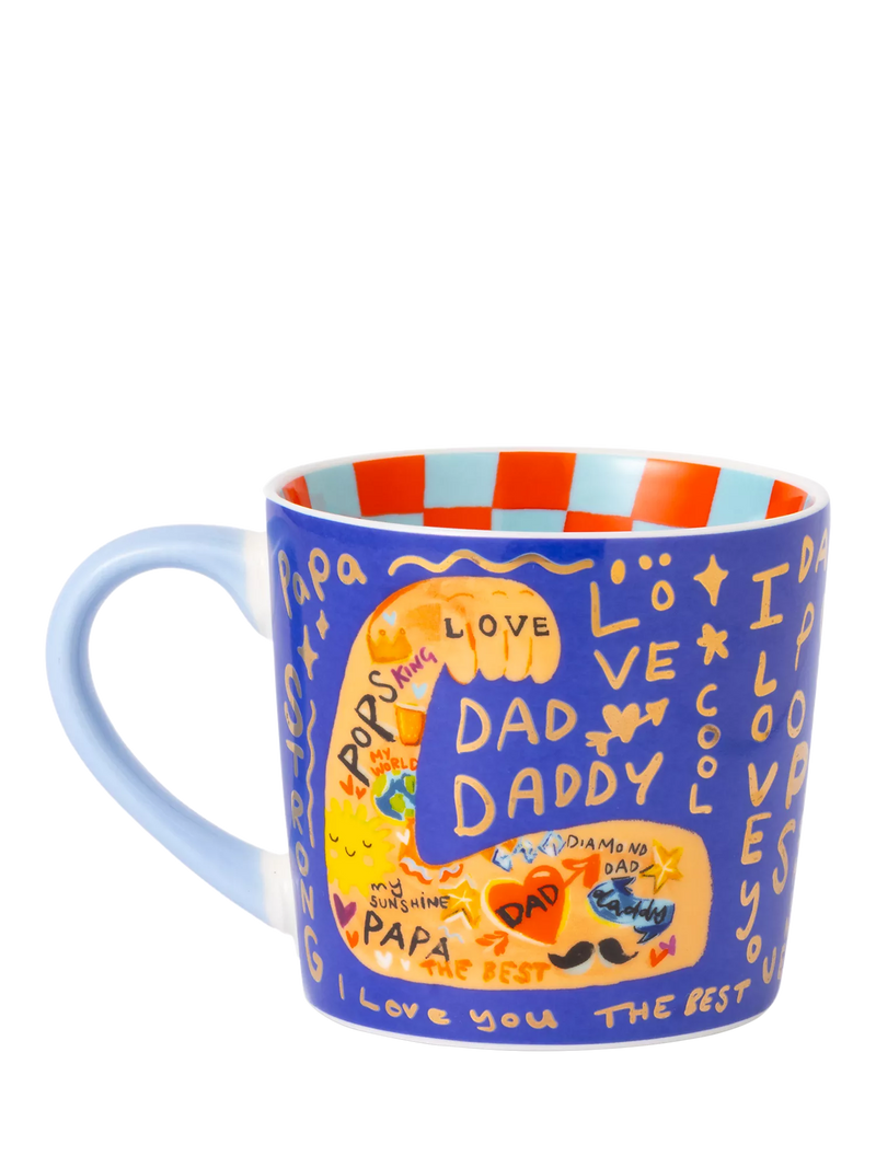 Eleanor Bowmer mug Strong Dad 300ml, imported from the UK