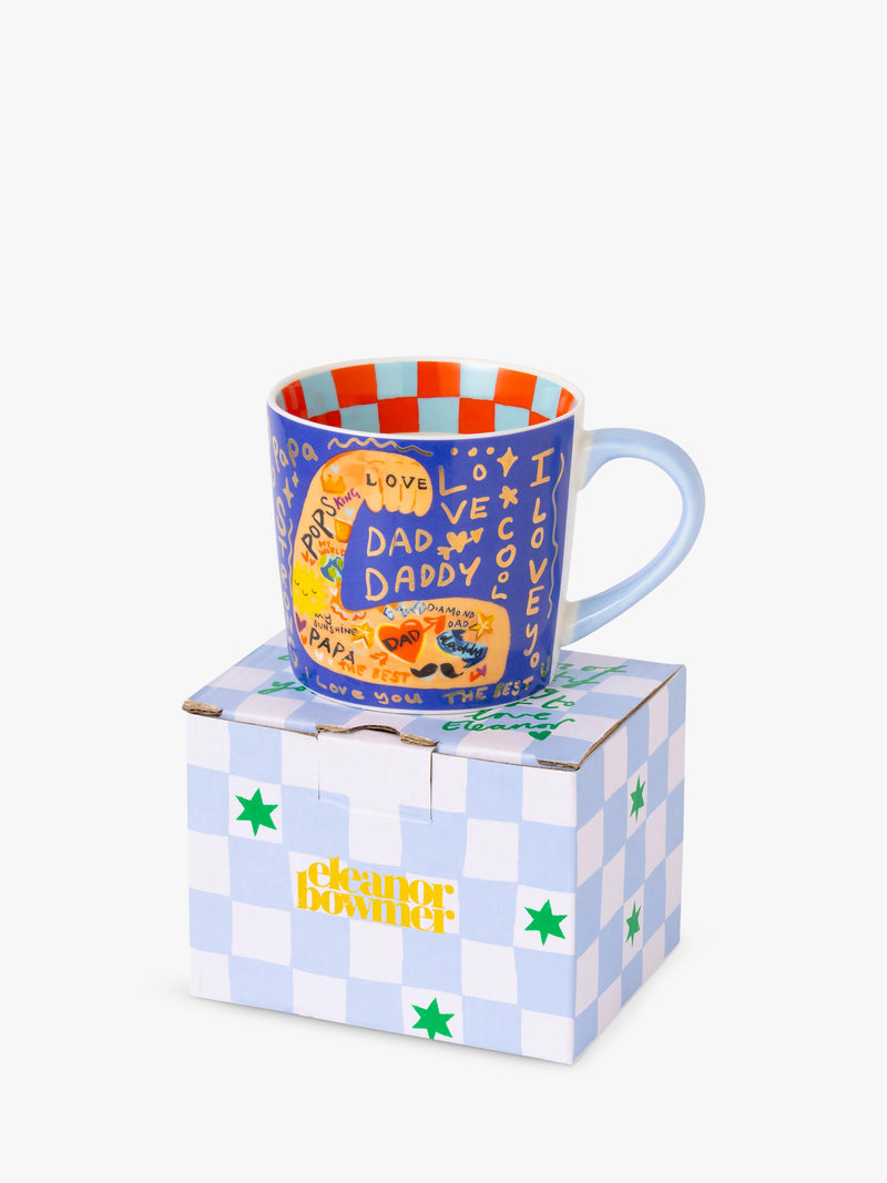Eleanor Bowmer mug Strong Dad 300ml, imported from the UK