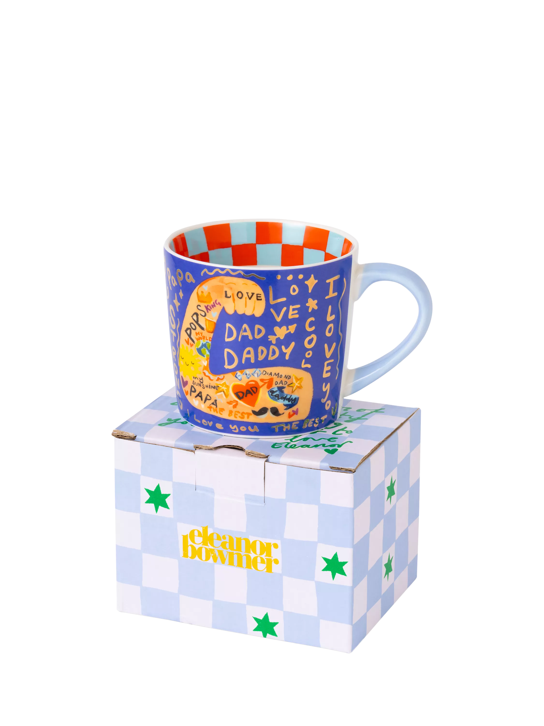 Eleanor Bowmer mug Strong Dad 300ml, imported from the UK