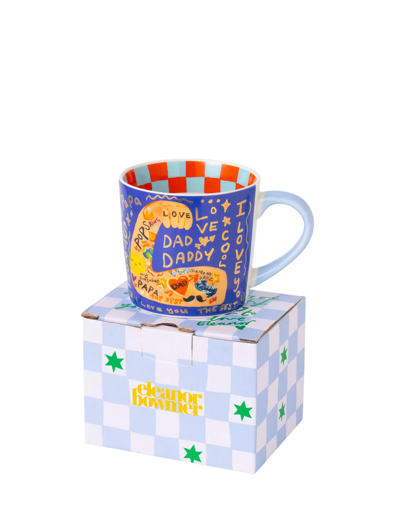 Eleanor Bowmer mug Strong Dad 300ml, imported from the UK