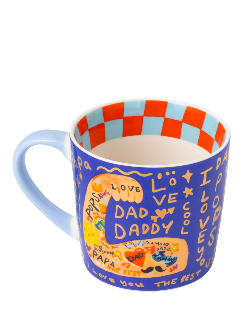 Eleanor Bowmer mug Strong Dad 300ml, imported from the UK