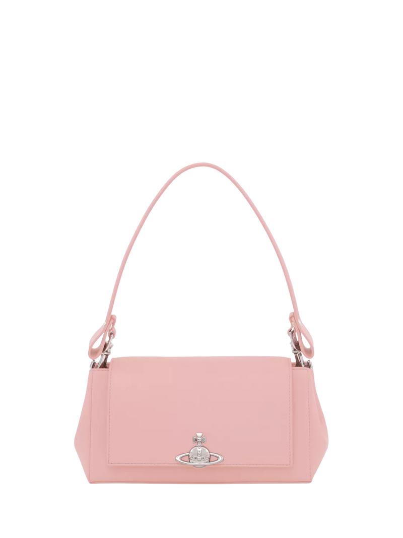 Vivienne Westwood Hazel Medium Shoulder Bag, Pastel Pink