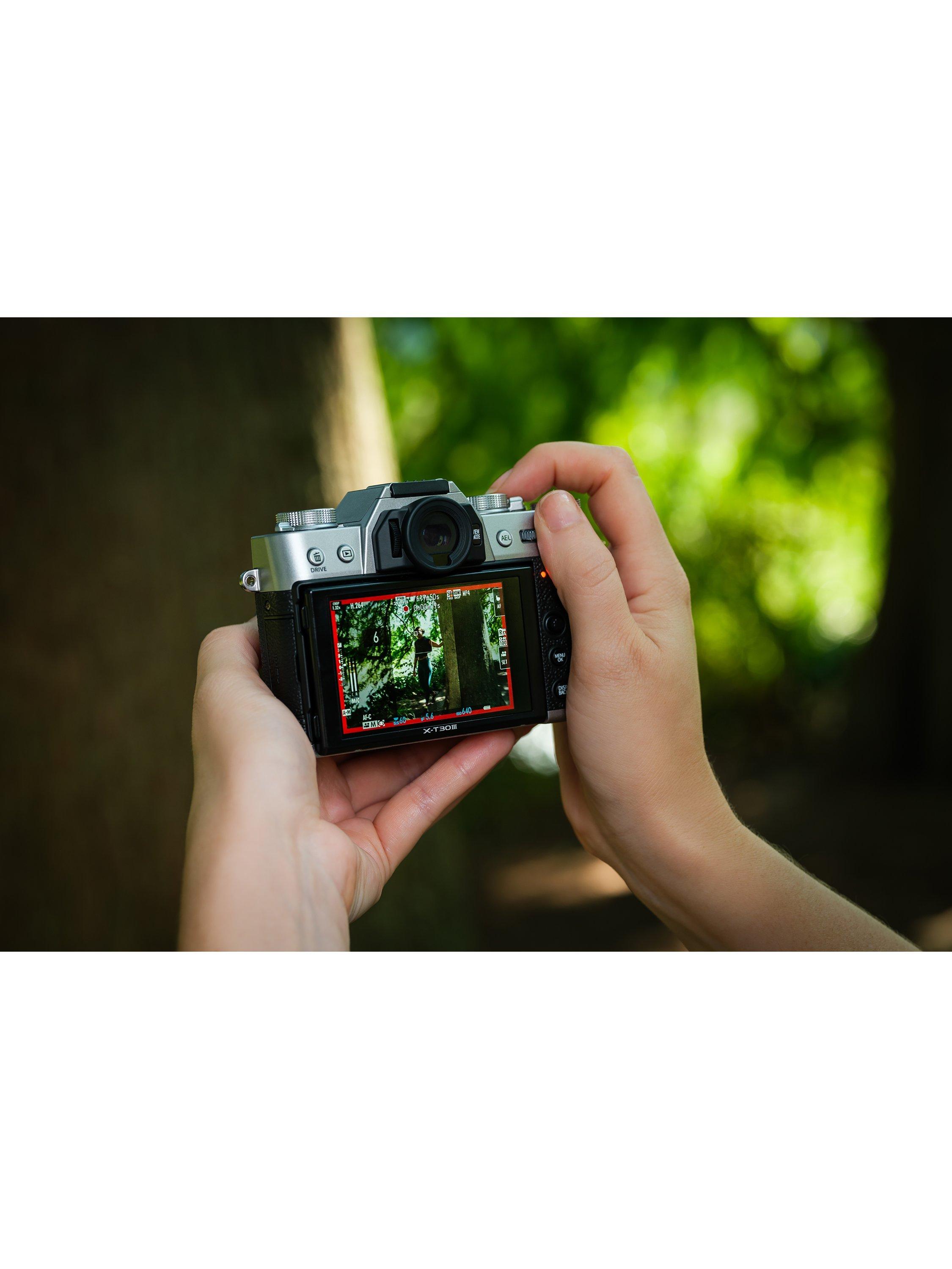 Fujifilm X-T30 III mirrorless camera with XC 13-33mm lens, imported from the UK
