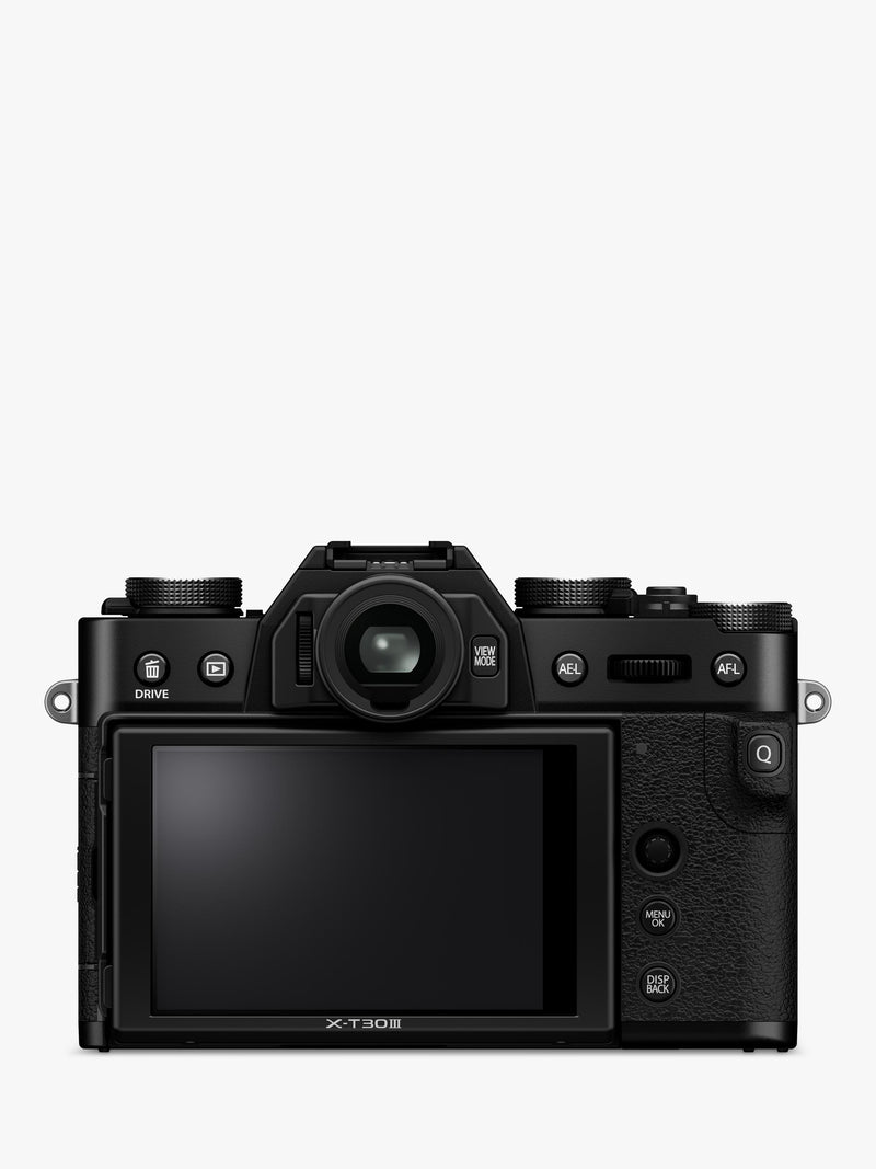 Fujifilm X-T30 III mirrorless camera with XC 13-33mm lens, imported from the UK