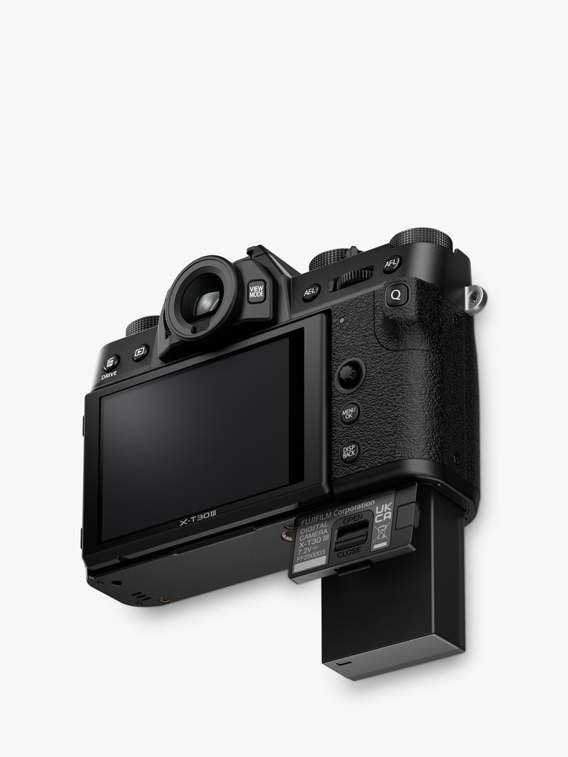Fujifilm X-T30 III mirrorless camera with XC 13-33mm lens, imported from the UK