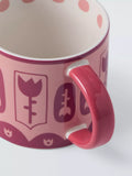 John Lewis stoneware mug pink 385ml, UK version
