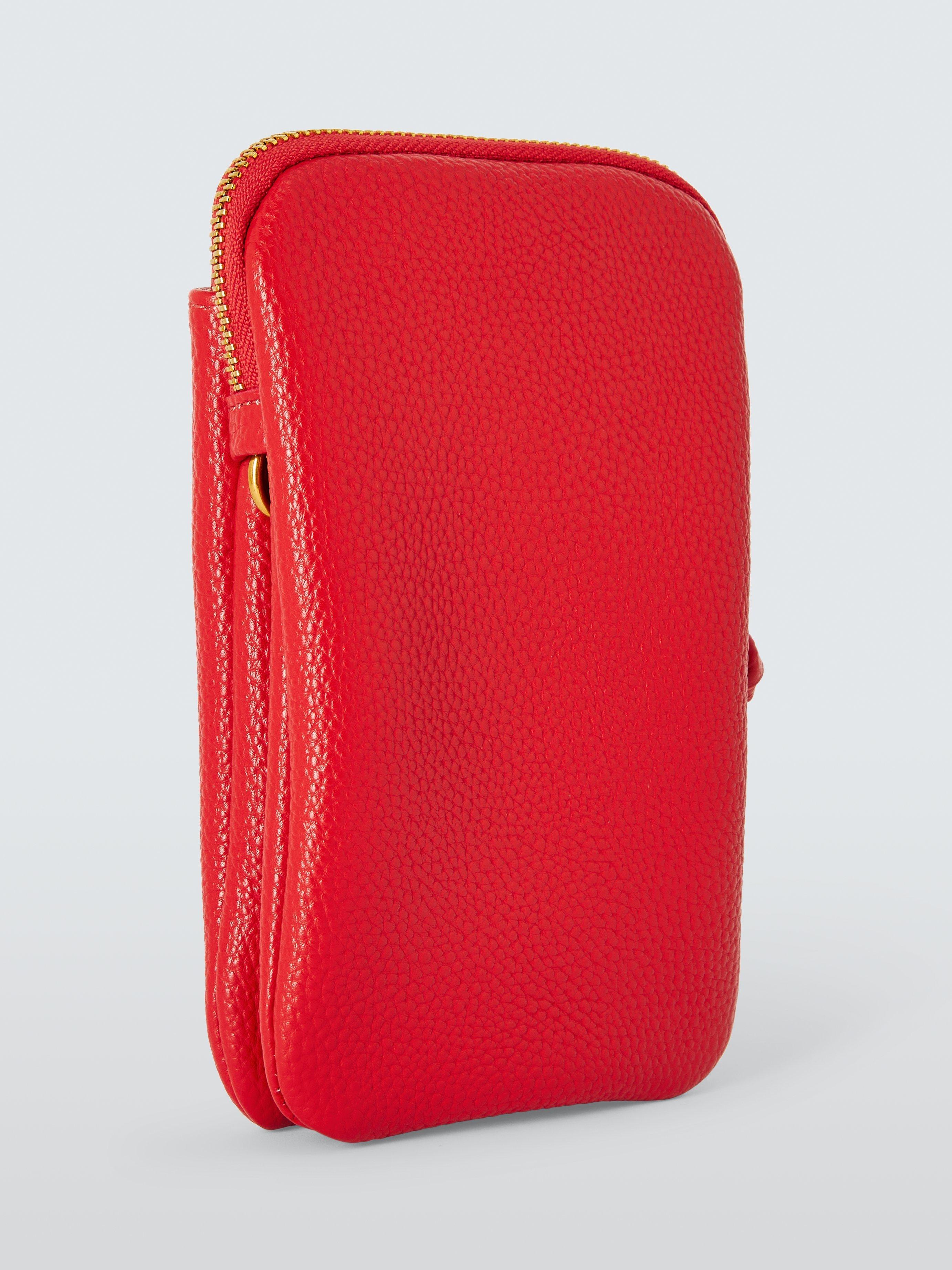 John Lewis faux leather crossbody phone bag, UK version