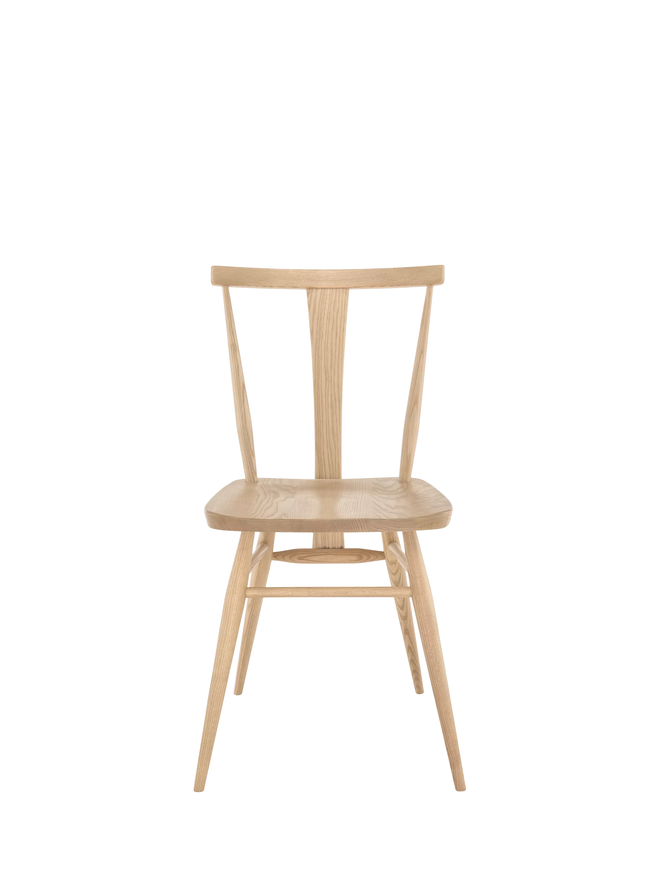ercol Ashridge wood dining chair vintage stain - British product