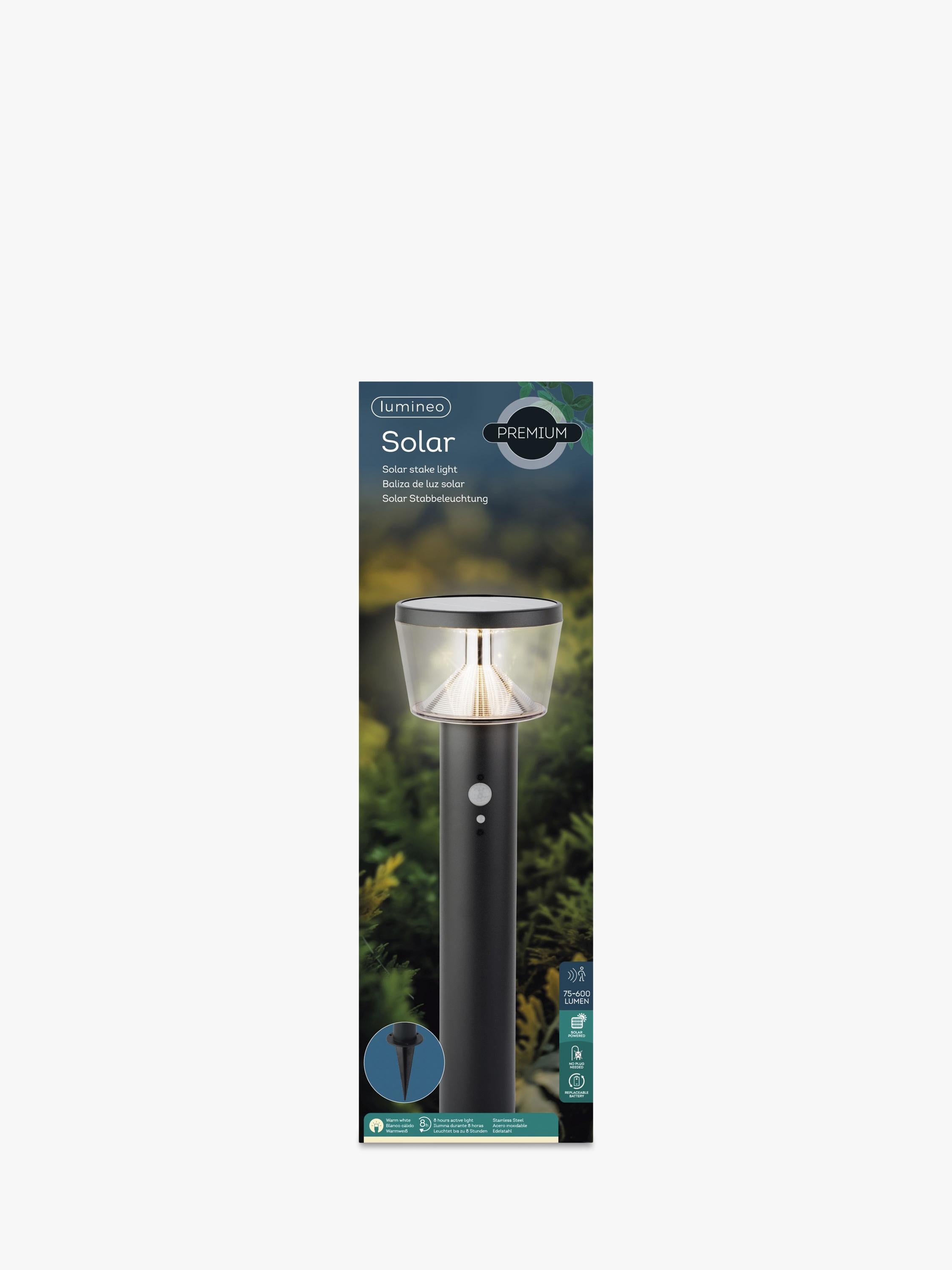 Kaemingk solar stake light black (British brand)