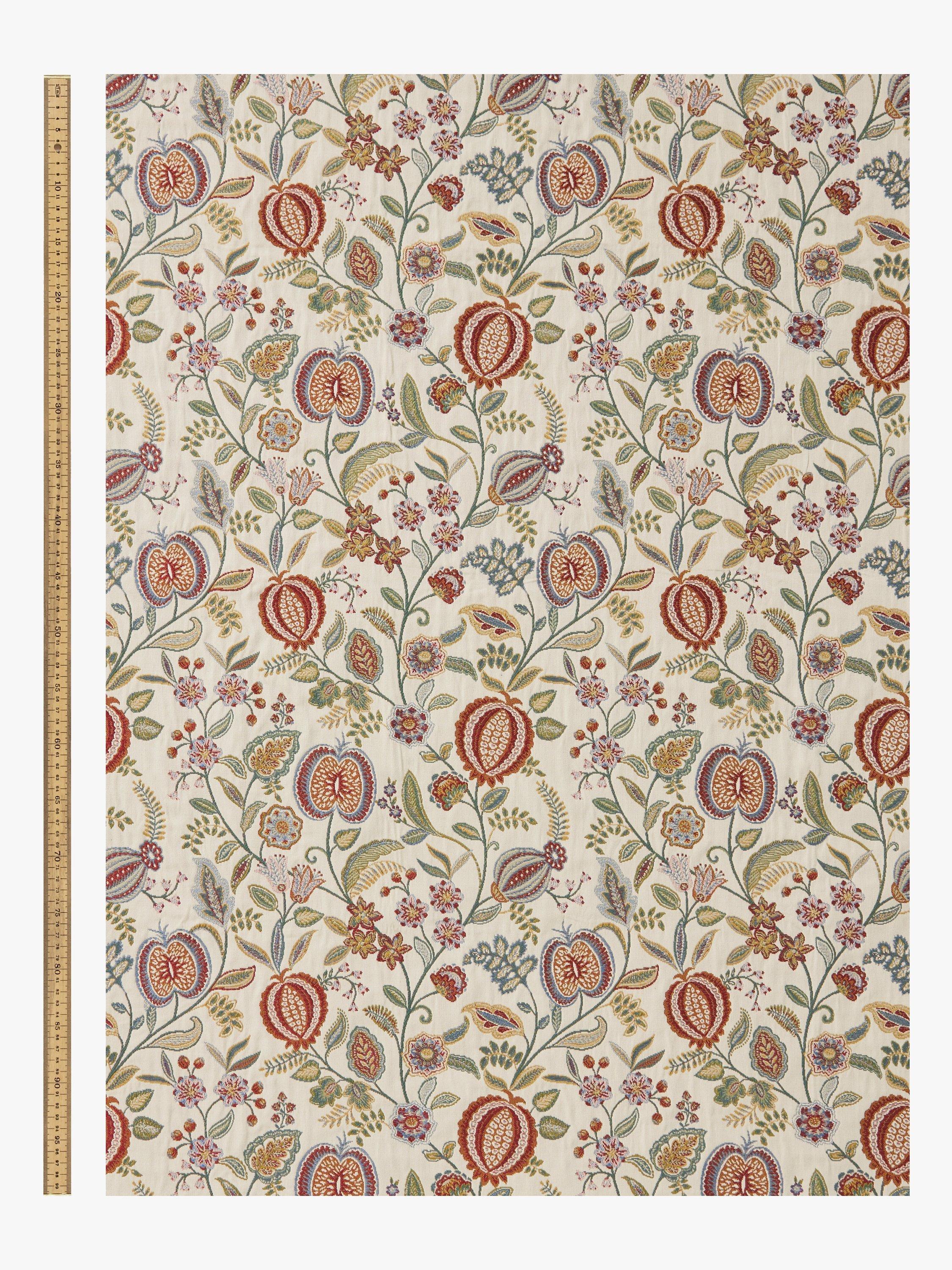 John Lewis Amalia multi floral jacquard fabric - British product