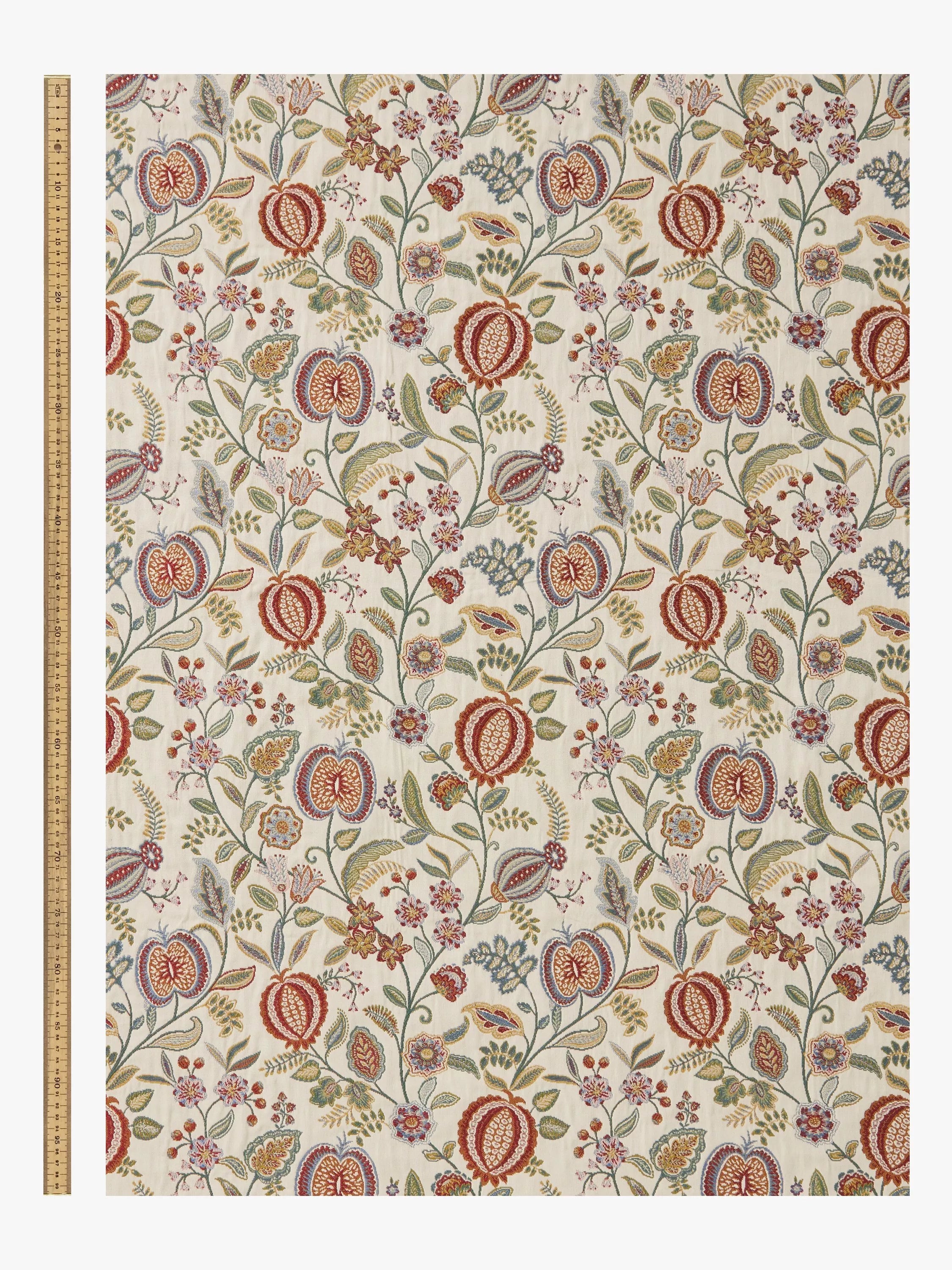 John Lewis Amalia multi floral jacquard fabric - British product