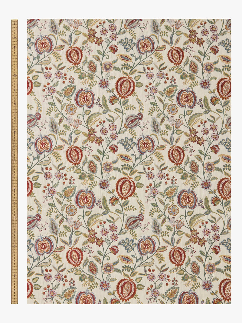 John Lewis Amalia multi floral jacquard fabric - British product
