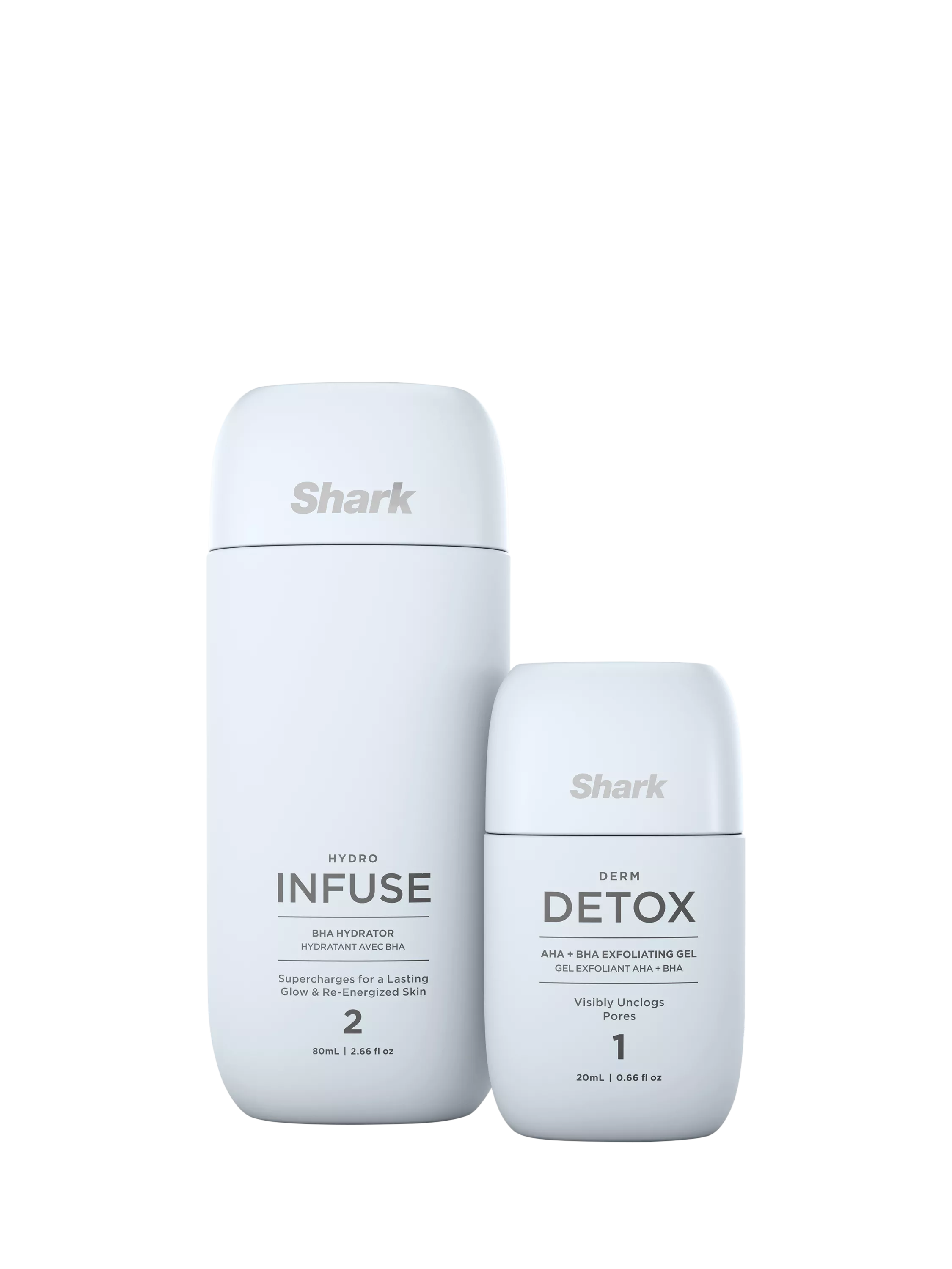 Shark FacialPro Glow Detox + Hydrate replenishment set - British product