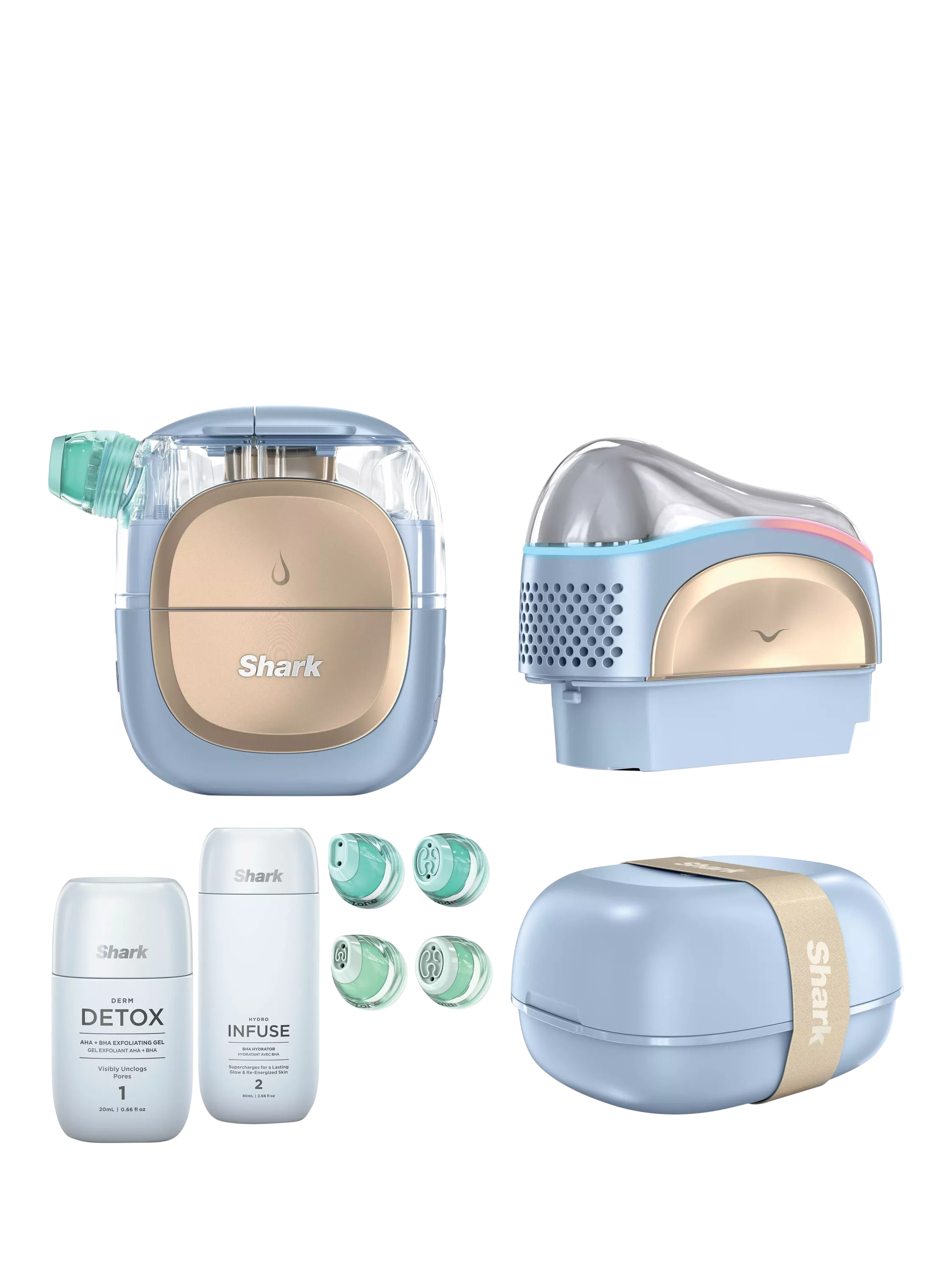 Shark FacialPro Glow at-home facial system (British brand)